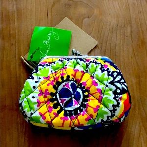 Vera Bradley kiss kiss coin purse- rio